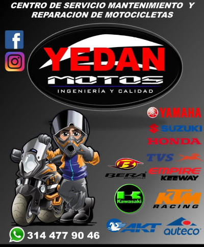 Centro de servicio, mantenimiento y reparación de motocicletas, Yedan Motos